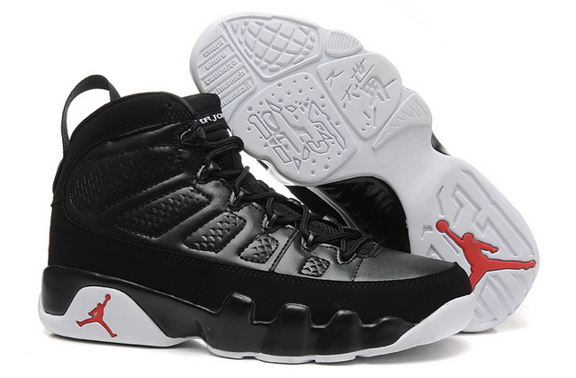 Air Jordan 9 Retro Black White